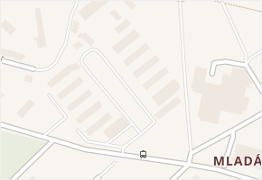 V Konírnách v obci Milovice - mapa ulice