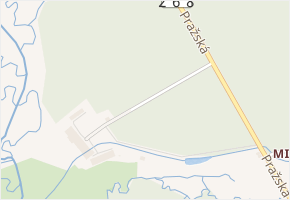 Lesní závod v obci Mimoň - mapa ulice