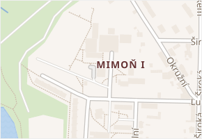 Sídliště pod Ralskem v obci Mimoň - mapa ulice