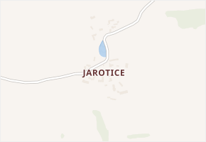 Jarotice v obci Mirotice - mapa části obce