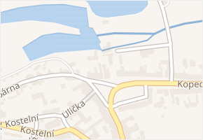 Náměstí Mikoláše Alše v obci Mirotice - mapa ulice