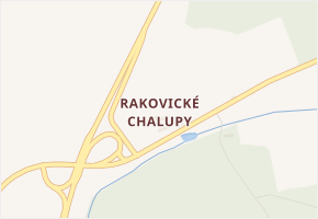 Rakovické Chalupy v obci Mirotice - mapa ulice