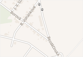 Bezděčínská v obci Mladá Boleslav - mapa ulice