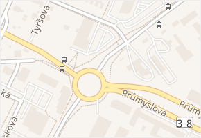 Boleslavská v obci Mladá Boleslav - mapa ulice