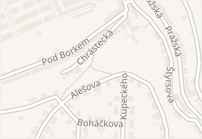 Chrástecká v obci Mladá Boleslav - mapa ulice