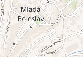 Kateřiny Militké v obci Mladá Boleslav - mapa ulice