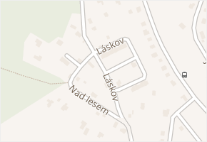 Láskov v obci Mladá Boleslav - mapa ulice