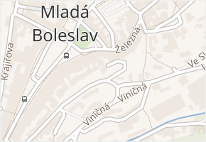 Masná v obci Mladá Boleslav - mapa ulice