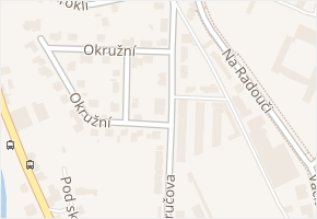 Na Vandrovce v obci Mladá Boleslav - mapa ulice