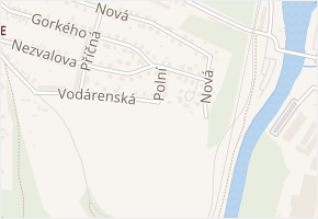 Polní v obci Mladá Boleslav - mapa ulice
