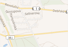 Sinkulova v obci Mladá Boleslav - mapa ulice