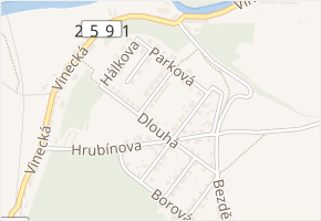 Šrámkova v obci Mladá Boleslav - mapa ulice