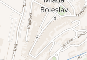 Staroměstské náměstí v obci Mladá Boleslav - mapa ulice