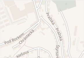 Štyrsova v obci Mladá Boleslav - mapa ulice