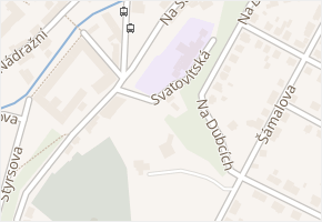 Svatovítská v obci Mladá Boleslav - mapa ulice