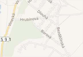 Tolstého v obci Mladá Boleslav - mapa ulice