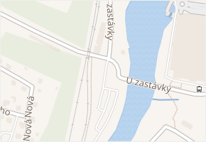 U zastávky v obci Mladá Boleslav - mapa ulice