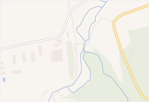 Dubina v obci Mladá Vožice - mapa části obce