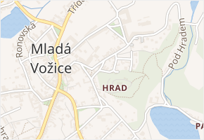 Spytihněvova v obci Mladá Vožice - mapa ulice