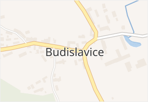 Budislavice v obci Mladý Smolivec - mapa části obce