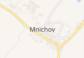 Mnichov v obci Mnichov - mapa části obce
