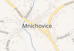 Jánské náměstí v obci Mnichovice - mapa ulice