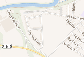 Na Salabce v obci Mnichovo Hradiště - mapa ulice