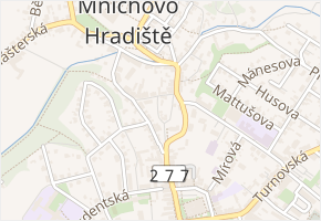 Sirkova v obci Mnichovo Hradiště - mapa ulice
