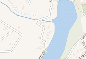 Za rybníky v obci Mníšek pod Brdy - mapa ulice