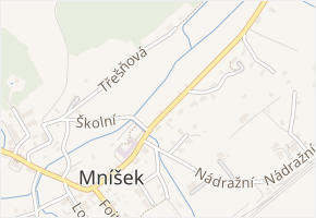 Oldřichovská v obci Mníšek - mapa ulice