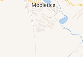 Za Stodolou v obci Modletice - mapa ulice