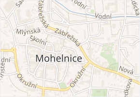 Hřebikářská v obci Mohelnice - mapa ulice