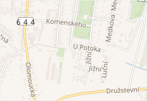 Krátká v obci Mohelnice - mapa ulice