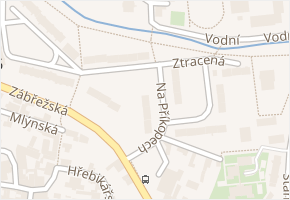 Na Příkopech v obci Mohelnice - mapa ulice