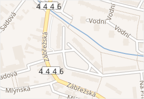 nám. Kosmonautů v obci Mohelnice - mapa ulice