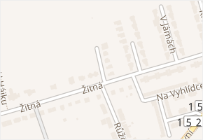 Lískovecká v obci Moravany - mapa ulice