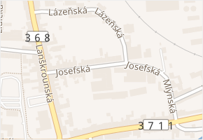 Josefská v obci Moravská Třebová - mapa ulice