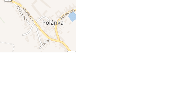 Dukovanská v obci Moravský Krumlov - mapa ulice