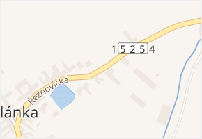 Řeznovická v obci Moravský Krumlov - mapa ulice
