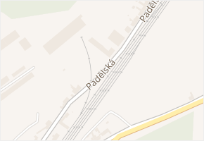 Padělská v obci Moravský Písek - mapa ulice