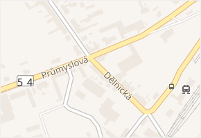 Podhájí v obci Moravský Písek - mapa ulice