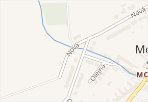 Olejna v obci Morkovice-Slížany - mapa ulice