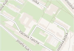 Františka Kmocha v obci Most - mapa ulice