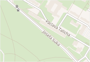 Josefa Suka v obci Most - mapa ulice