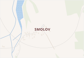 Smolov v obci Mrákov - mapa části obce