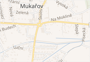 Lomená v obci Mukařov - mapa ulice