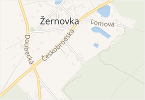 U Třešňovky v obci Mukařov - mapa ulice