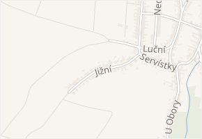 Jižní v obci Mutěnice - mapa ulice