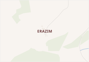 Erazim v obci Mutěnín - mapa části obce