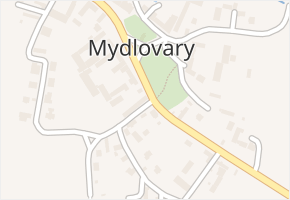 Mydlovary v obci Mydlovary - mapa části obce